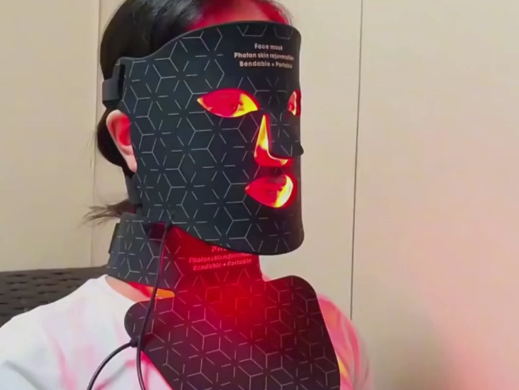 led mask PRO  Maschera luce led Maschera facciale led antirughe
